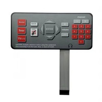 High quality accepts custom FPC membrane keypad membrane keyboard panel