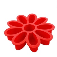 fondant 9 cavity silicone sunflower Silicone Cake Moulds baking pastry