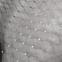 Balustrade Fencing Handrail Infill Flexible Stainless Steel Wire Rope Mesh Netting