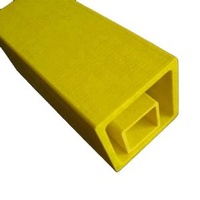 Fiberglass Plastic Handrail With Anti Corrosion Treatment
