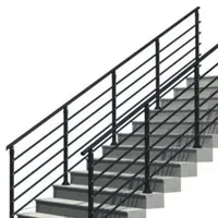 Customized Exterior Handrail for Stairs in Urban Environments