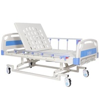 MD-BS3-004 China Factory Manual Single Aluminum Guardrail Manual Hospital Bed 3 Function