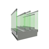 Outdoor Balcony Glass Railing Customizable Designs From Malaysia SS304/316 Stainless Steel Deck Villa Balustrades And Handrails