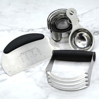 4PCS Amazon Sustainable Baking Tool Kit Baking Pastry Tools Stainless Steel