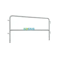 Crowd Control Barrier Temporary Fence Municipal Isolation Road Mobile Guardrail