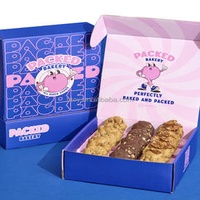 Custom Pastry Box Wholesale Recyclable Paper Gift Packaging Dessert Donut Cake Box