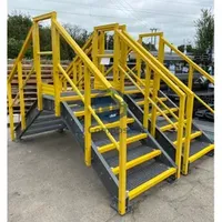 Direct Factory Easy Assembled GRP FRP Handrail System for Platform