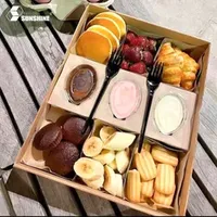 Compostable Baked Goods Pastry Hot Food Large Kraft Box