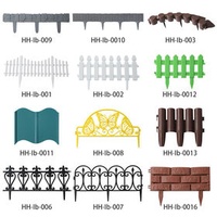 Plastic plug-in guardrail fence pastoral fence practical garden small fence free splicing garden fen