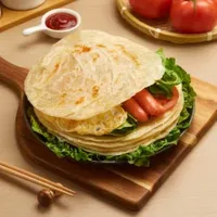Frozen Chinese Pastry Snack Food Scallion Pancake with Frying Cooking