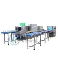 Cake Baking Tray Washing Crate Washer Machine for Pastry Processing Factory