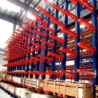 Cantilever Rack Wholesale Good Quality Double Sided Heavy Duty Stacking Racks Steel Cantilever Rack Storage Rack Warehouse Rack Heavy Duty Cantilever Racks