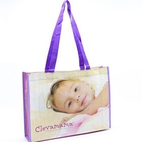 China Manufacturer Custom Reusable Shopping Bag Bopp Laminated Recycled PP Woven Bag