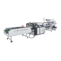 High Speed Automatic Factory 800 Flower Pattern Bag Making Machine PP BOPP Polythene Bag Making Machine