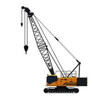 Cranes, 55 ton crawler crane XGC55 in stock