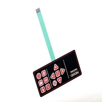 Sealed Adhesive Gasket Waterproof Membrane Switch Energy Saving For Ocean Power Battery
