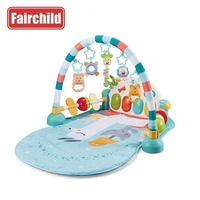 Educational Hot Selling Toy 3 in 1 Soft Baby Toy Piano Gym Mat With Guardrails Indoor Games Activity Baby Play Mat