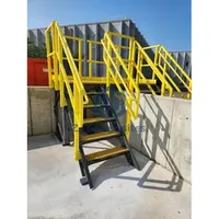 Insulation Durable Fiberglass Composite Handrail for Electric System