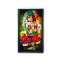 Multi Capacitive Touch Screen 21.5inch With Side Edge LED Bezel For Industrial Enclosures