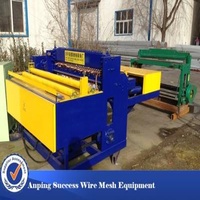 5-7mpa Hydraulic Pressure Wire Mesh Making Machine For High Way Guardrail