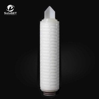 Factory Series EATFC Filter Cartridge 0.02/0.05/0.1/0.45um PTFE All-Fluorinated Polymer Membrane Filter Element Membrane Filter Cartridge