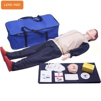 First Aid Training Dummy Human PCR Adult Full Body Cpr Manikins Training Manikin Without Voice Controller