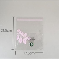 17.5*21.5cm BOPP  FOOD GRADE BAG FOR BREAD , CAKE