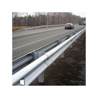 Standard Anti-Corrosion Customized Specification Galvanized Three Waves Highway Guardrail