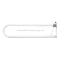 White Powder Coating Iron Folding Grab Bar Safety Rail Safety Handrail