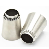 Viable Cream Cake Decorating Pastry Baking Accessories Nozzle Mouth Cream Scraper Stainless Cake Decorating Baking Tools