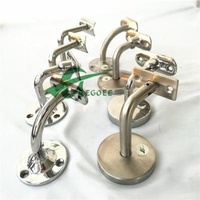 Traditional SS304 316 Stainless Steel Handrail And Handrail Glass Fencing Stairs Stainless Steel Balustrade Stairs Handrail Bracket