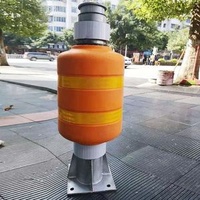 Highly Safe and Conspicuous Tough Plastic PU EVA Moulding Guardrail Highway Anti-Collision Rolling Guardrail