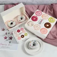 Bdl Wholesale Custom Logo Mochi Donuts Waffle Pastry Cookies Dessert Bakery Cake Sushi Puff Crepes Empanadas Paper Packaging Box