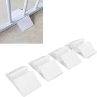 4Pcs Dog Panel Support Feet Triangular Dog Fence Support Feet Door Guardrail Reinforcement Stable Support Feet