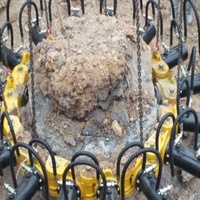 30MPa 160-200 Quantity/8h Hydraulic Breaker Diaphragm Membrane For 5-50t Excavators