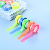 Assorted 5-Color Easy Peel & Stick BOPP Adhesive Tapes for Versatile Use 2016
