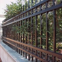 Factory direct metal guardrail, garden railing, isolation fence, aluminum alloy, zinc steel