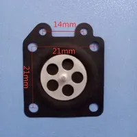 5 X Carburetor Parts Chainsaw Carburetor Membrane Pads For Zama Chainsaw Carburetor 2500/3800/4500/5200/5800 Accessories