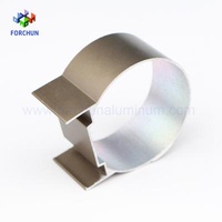 Contemporary Aluminum Profiles Anodized Handrail Champagne Color Anodized Different Types