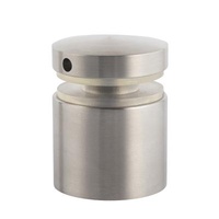 Standoff 2205 316 304 Solid Stainless Steel Handrail Railing Standoff Modern Glass Standoff Glass Hardware