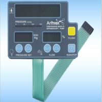 PVC / PC / PET Push button Membrane Switch With 3M Adhesive For Ipad