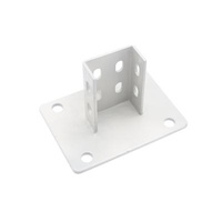 Aluminum Profile 2040 Square Foot Extrusions Aluminum Connector Cup Ground Barrier Guardrail Base Accessories