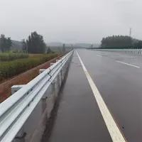 Highway Guardrail Hot DIP Galvanized Road Divider for Roadside Safety Crash Barrier with Customized Size and Color Guardrails