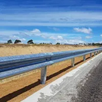 Road Safety Drains Highway Road Diversion Steel Hot DIP Galvanized W Beam Three Beam Highway Traffic Crash Barrier Guardrail