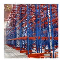 Steel Stacking Racks Adjustable Pallet Racking Shelves for Warehouse Storage Powder Coating Finish
