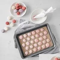 Baking Pastry Tools Sile Mats Liner Oven Mat Heat Insation Pad Bakeware Table Dh0659 Drop Delivery Home Garden Kitchen Dining Bar Dhrta
