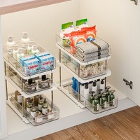 High-quality Home and Kitchen Storage Draws Multi Function Organizer 3-Tier Under Sink Organizers Storage Racks and Shelves