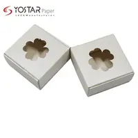 Disposable Cake Food Container Packing Gift Pastry Paper Box with Logo