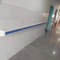Hospital Handrail Outside Corner Hospital Handrails And Wallguards