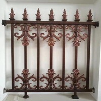 Garden And Stair Handrail Ornamental Aluminum Fence Handmade